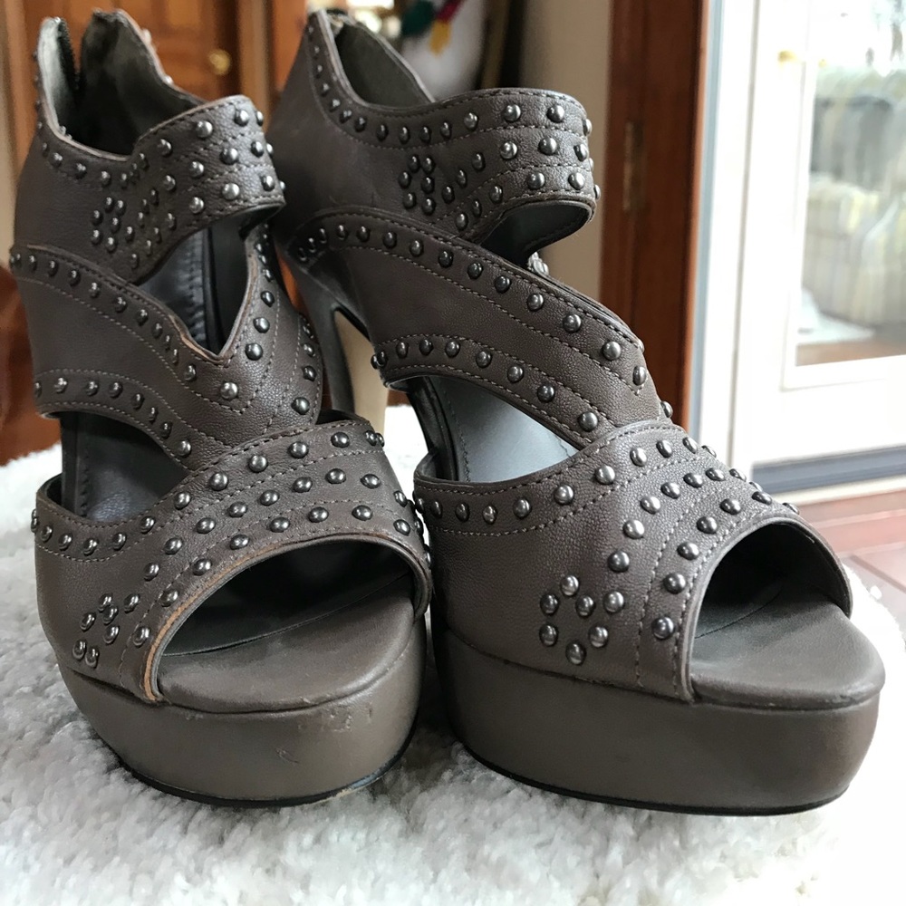 Vince Camuto studded heels.